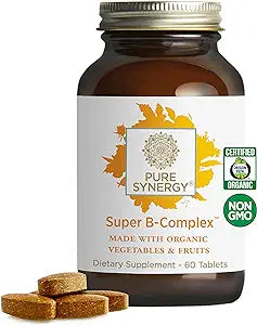 PURE SYNERGY Super B-Complex - 60 Tabs