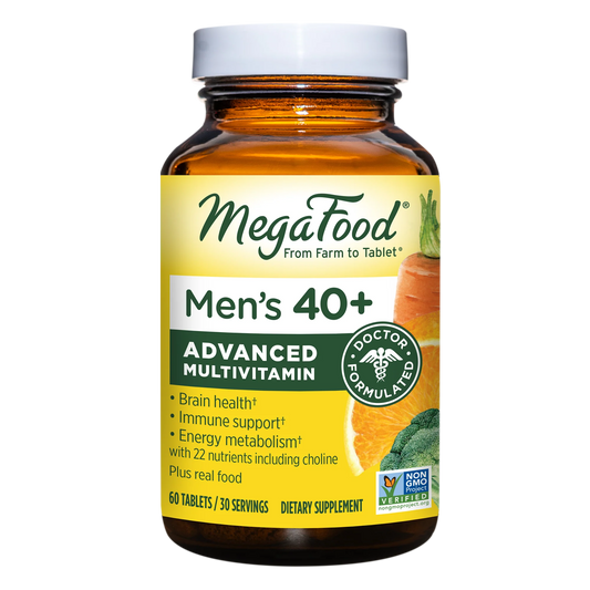 MegaFood Men's 40+ One Daily Multivitamin for Men - 30 Day