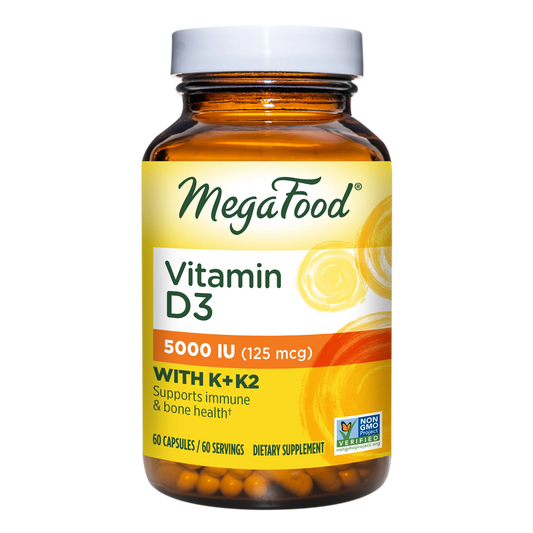 Vitamin D3 5000 IU (125 mcg) plus K & K2 60 Day