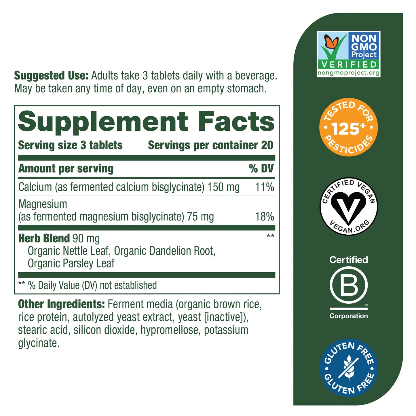 Calcium & Magnesium 30 Day