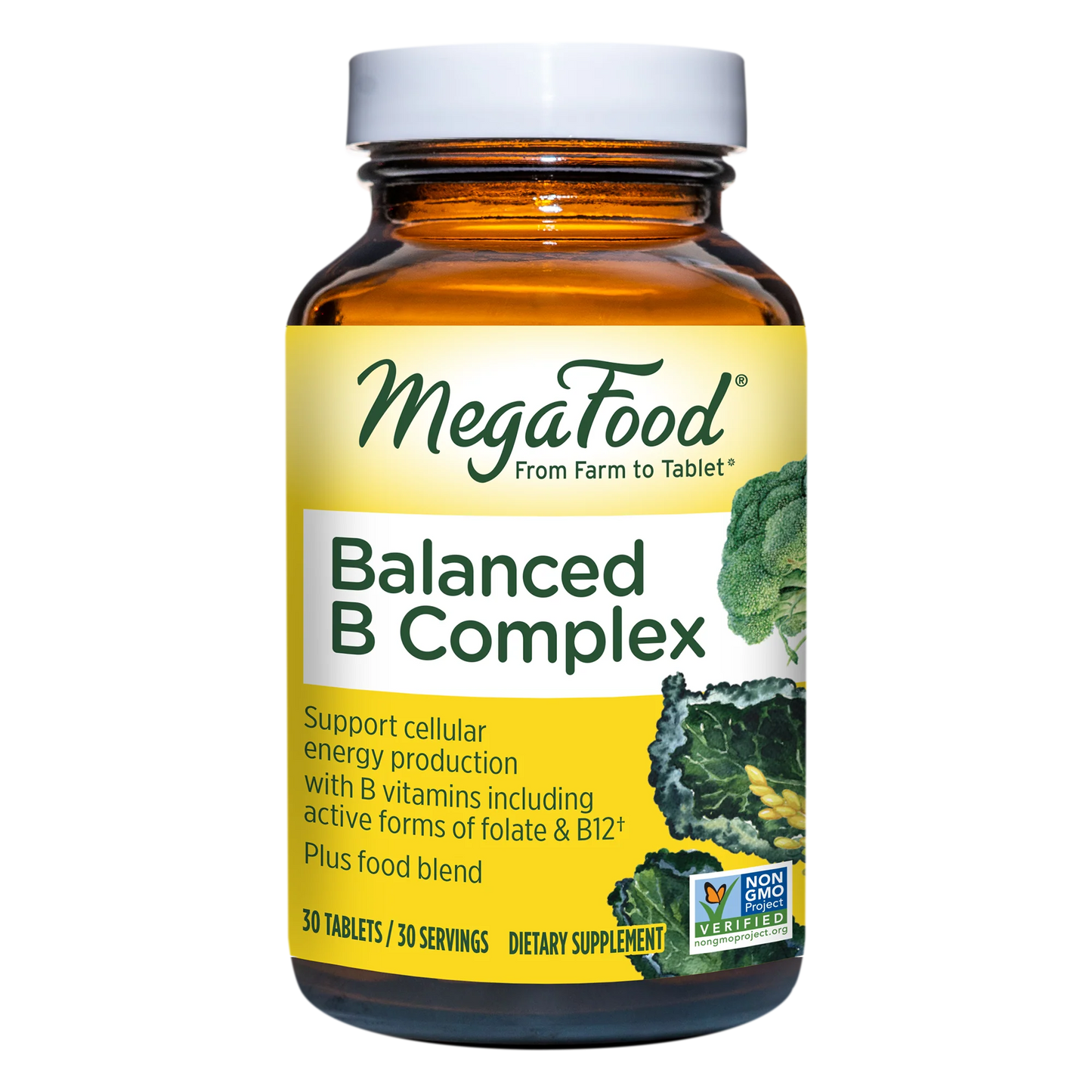 MegaFood Balanced B Complex 60 Day